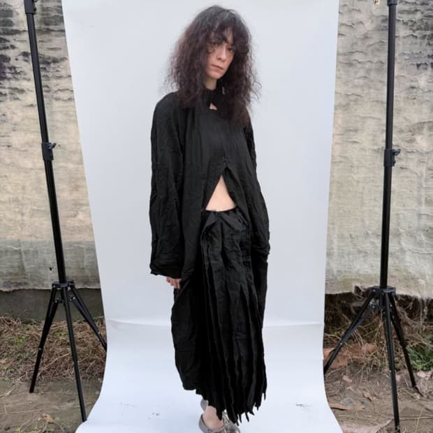 새상품) Paper wool mid layer coat (eont’s)