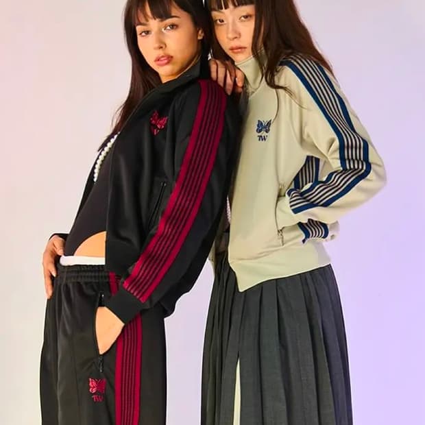 니들스 x tw x 히스테릭 글래머 트랙 자켓