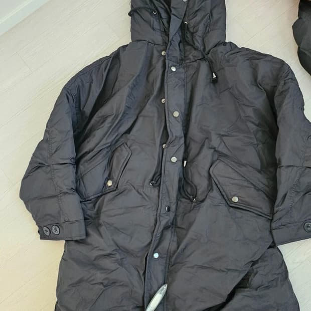 (새상품) 구스다운 사파리 패딩 / 구스다운 야상패딩 / 구스다운피쉬테일