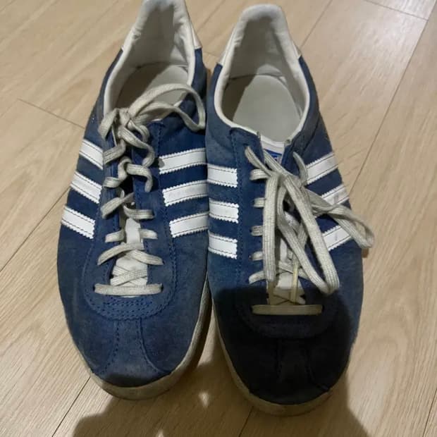 아디다스 가젤 블루 240