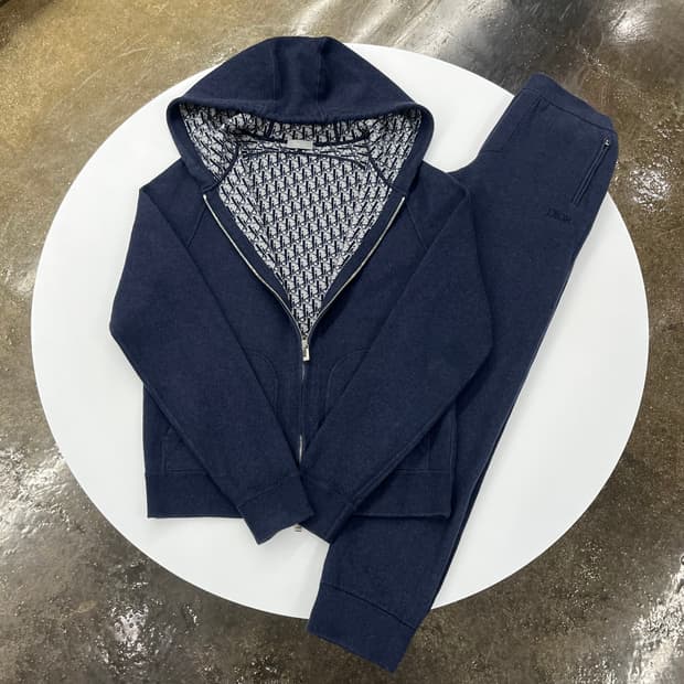 디올 오블리크 캐시미어 셋업 [상의M,하의XS]