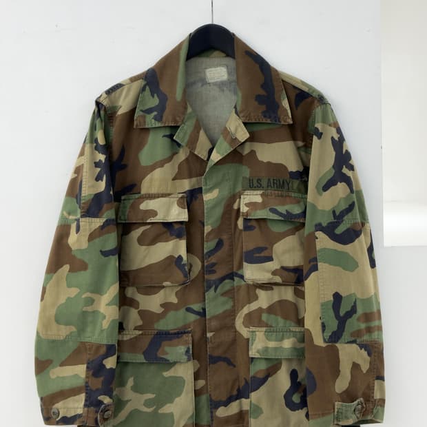US ARMY 미군 우드랜드 카모 BDU