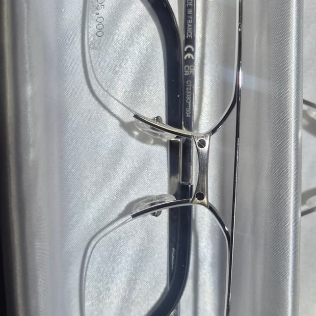 까르띠에 안경 투브릿지 CT0308O 실버 판매합니다