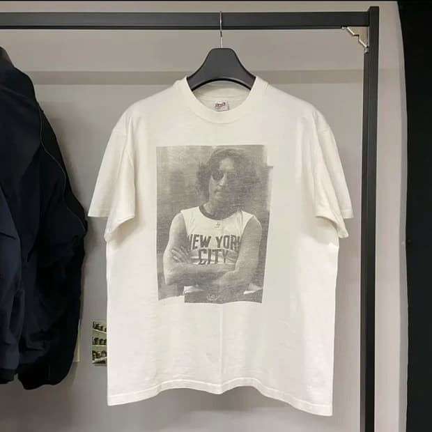 존레논 90s 빈티지 티셔츠