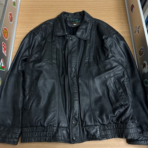 봄버 양가죽 자켓