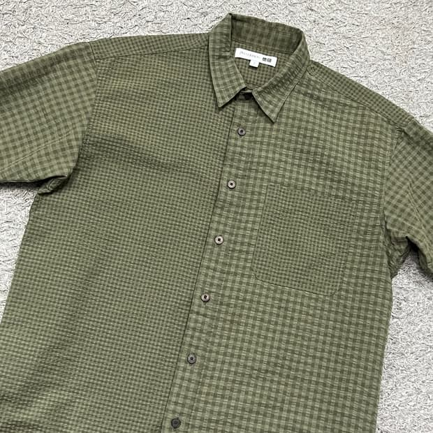 [95-100] 유니클로 jw앤더슨 반팔 셔츠