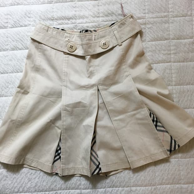 burberry bluelabel skirt 버버리 노바체크 미디치마