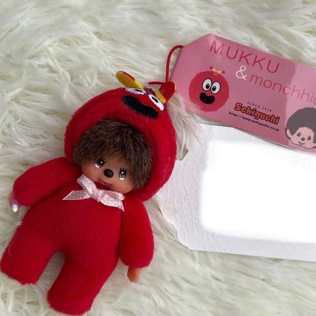 무크 콜라보 몬치치 미니 키링