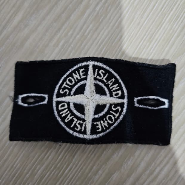 정품 스톤아일랜드 화이트와펜