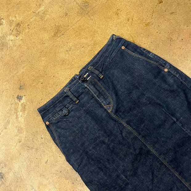 [정품/40] 폴스미스 데님 H라인 스커트 b17