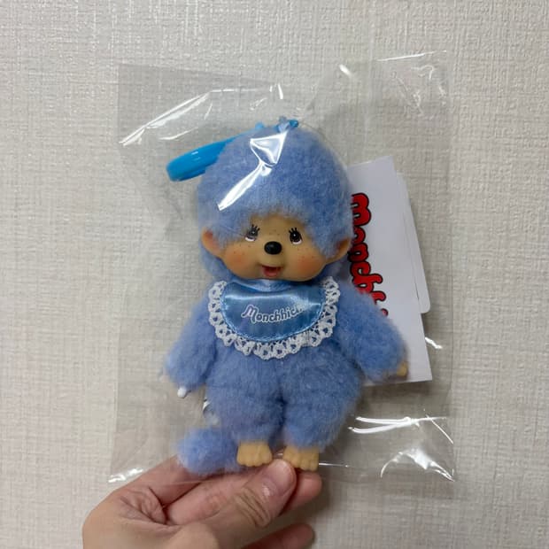 한정판 몬치치 클래식 비니 플러시 키체인