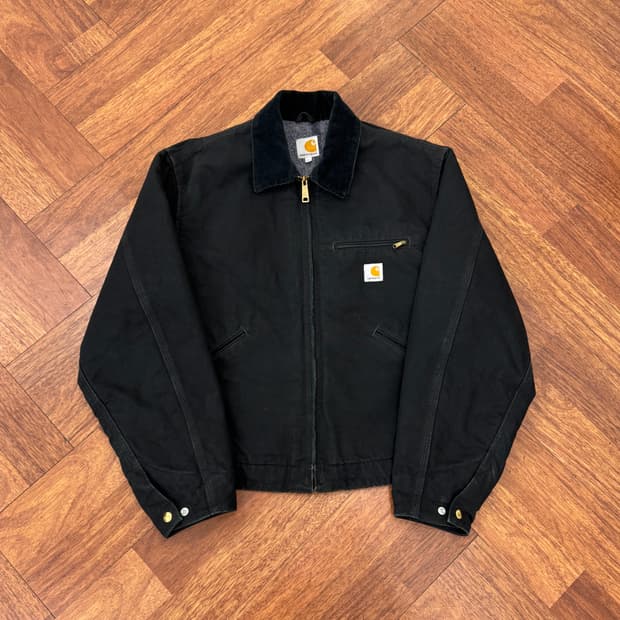 L(105) 칼하트 USA 디트로이트 블랙 자켓 