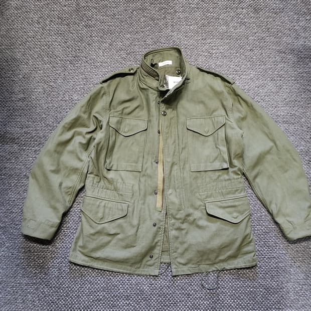 더블탭스 야상 M65 필드 자켓 카키  2사이즈 