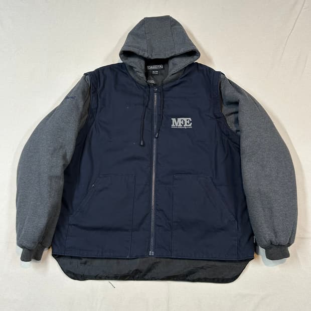 XL) Dakota 다코타 USA 후드 워크 자켓 네이비