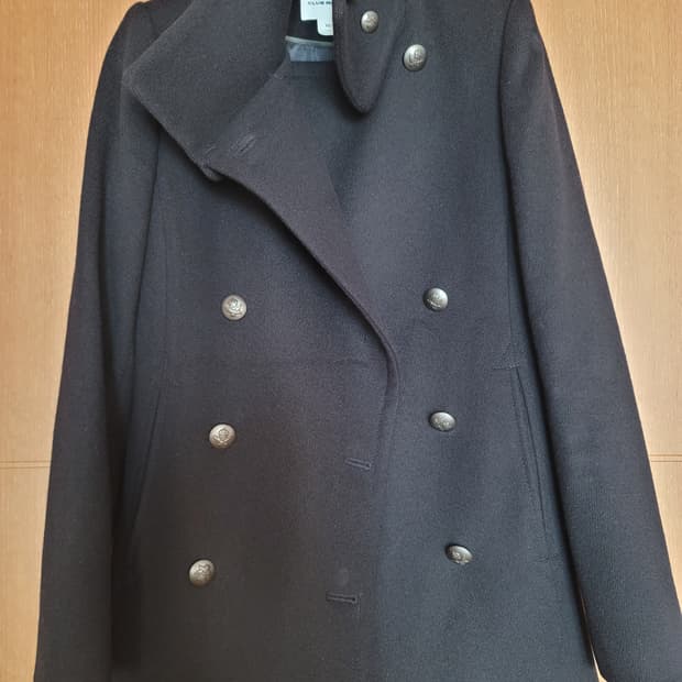 클럽모나코 울100 피코트 여성 아우터 하프코트 다크네이비