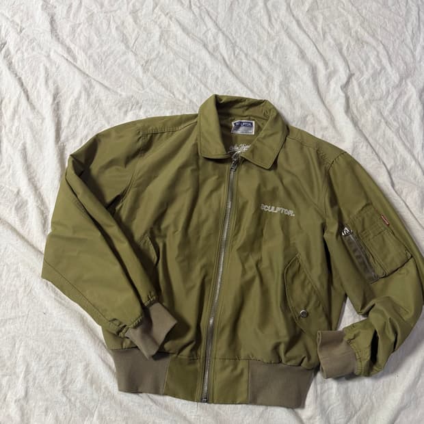 스컬프터 항공자켓 