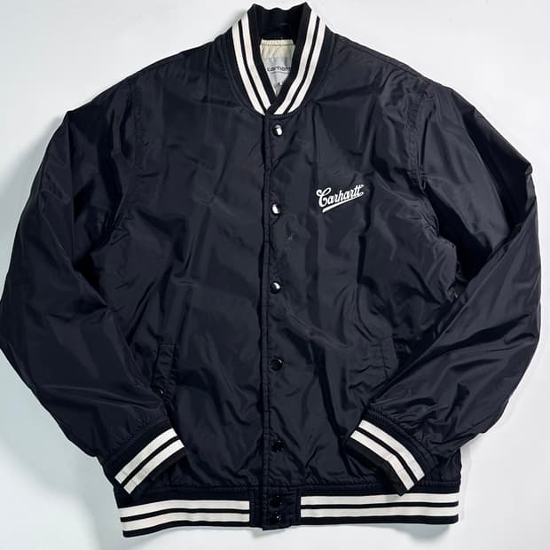 칼하트 블랙 스타디움 자켓