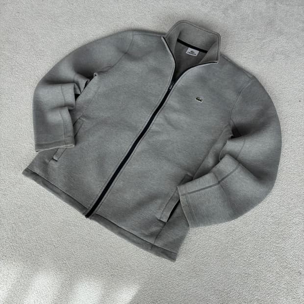 라코스테 그레이 집업 자켓 95