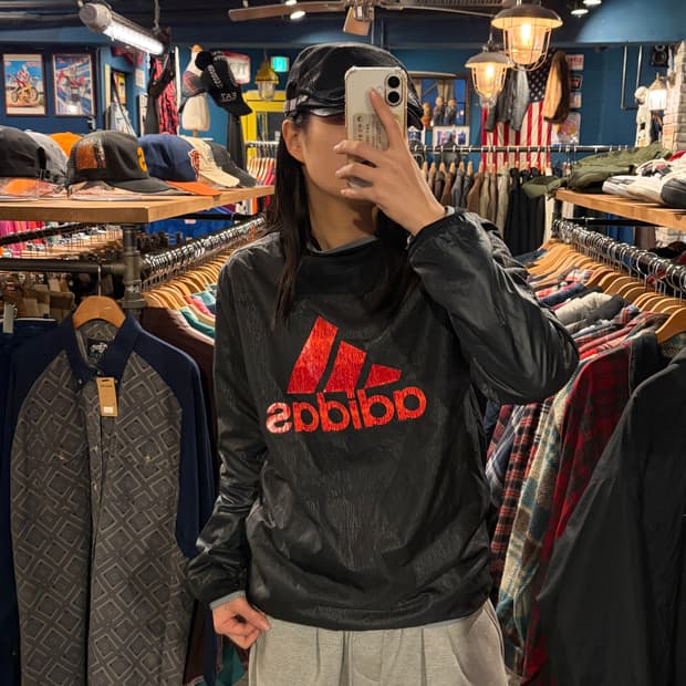 adidas 아디다스 하이넥 바람막이 웜업