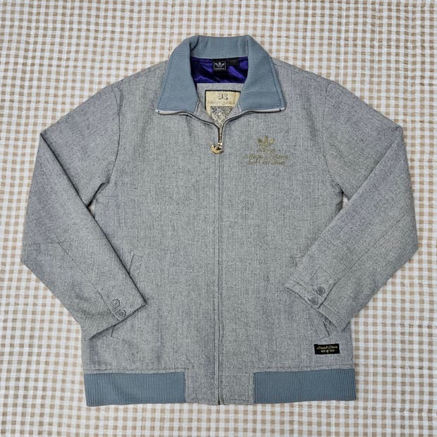 한정판 아디다스 윌트 페인벌렛 헨링본 자켓 남자100~105