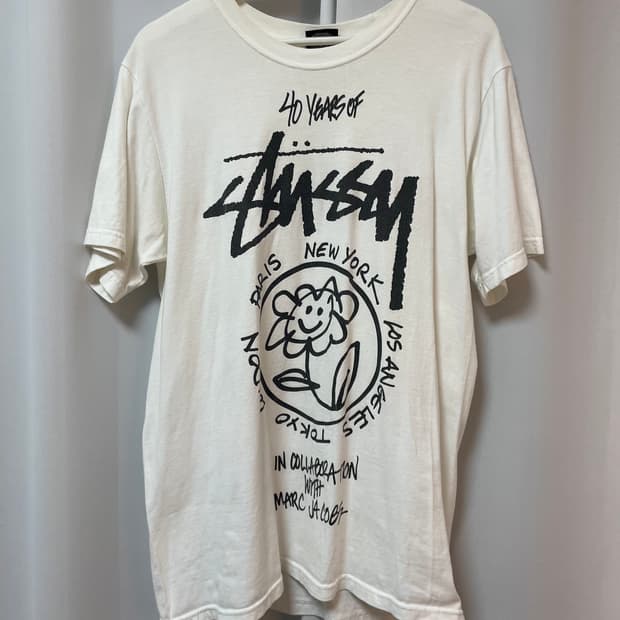 Stussy x 마크제이콥스 월드투어 티셔츠 M