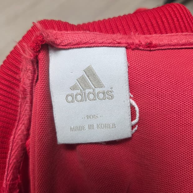 빈티지 리버풀 아디다스 저지 105
