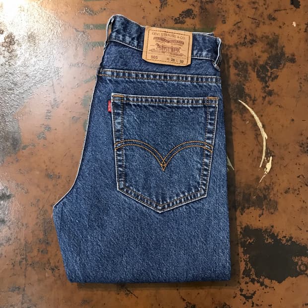 Usa 리바이스 505 중청 데님 팬츠 허리 30 사이즈 