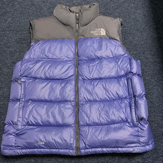 노스페이스 700 눕시 다운 조끼 패딩