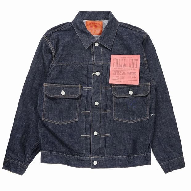 [L] 팝 트레이딩 컴퍼니 x 풀카운트 원워시드 데님자켓