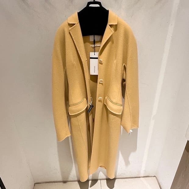 (정품/새상품) SPORTMAX 스포트막스 막스마라 여성 펠트 울 코트