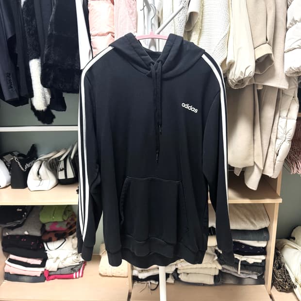 (3xl) 아디다스 파이어버드 삼선 후드티