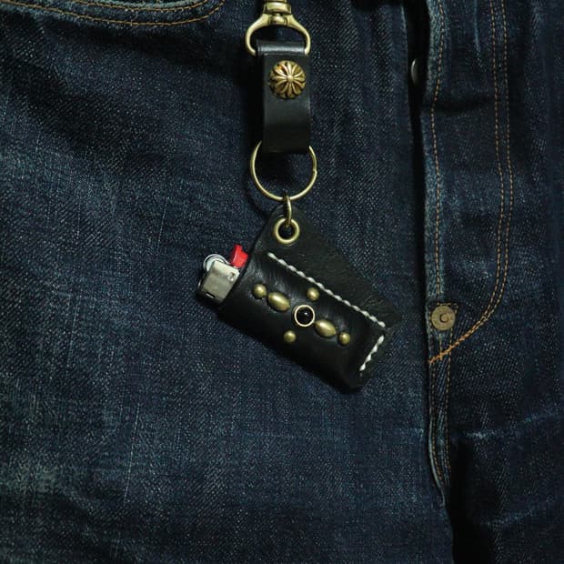 Handmade vintage lighter case