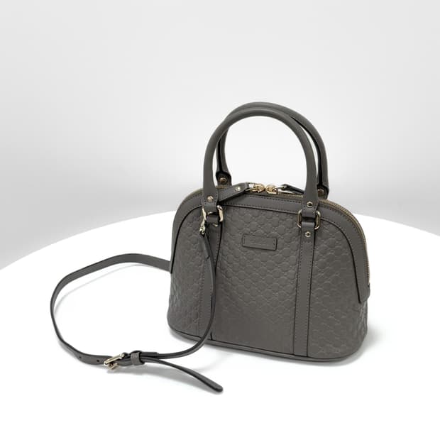 구찌 마이크로 시마 돔 백