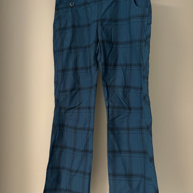 Oakley blue check pants M 