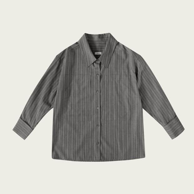 리본빛 클리츠 셔츠