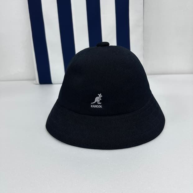 캉골 트로픽 캐주얼 버킷햇 벙거지 모자 블랙 M