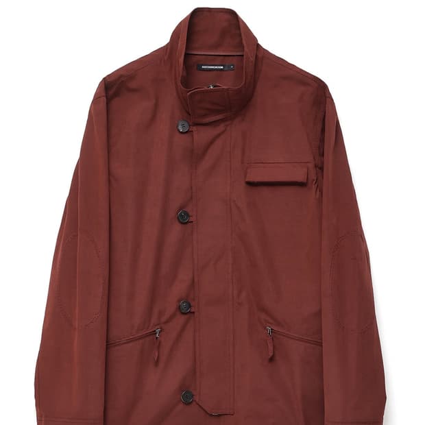 [2] 해칭룸 레귤러 파카 다크 레드