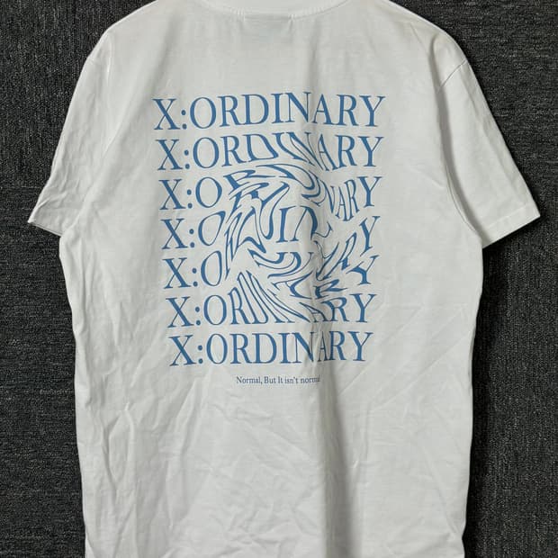 X:ORDINARY 티셔츠 52 새제품