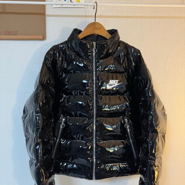 [M] 나이키 우먼스 아이콘 클래시 유광패딩