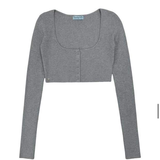 페일제이드 버튼 볼레로 가디건