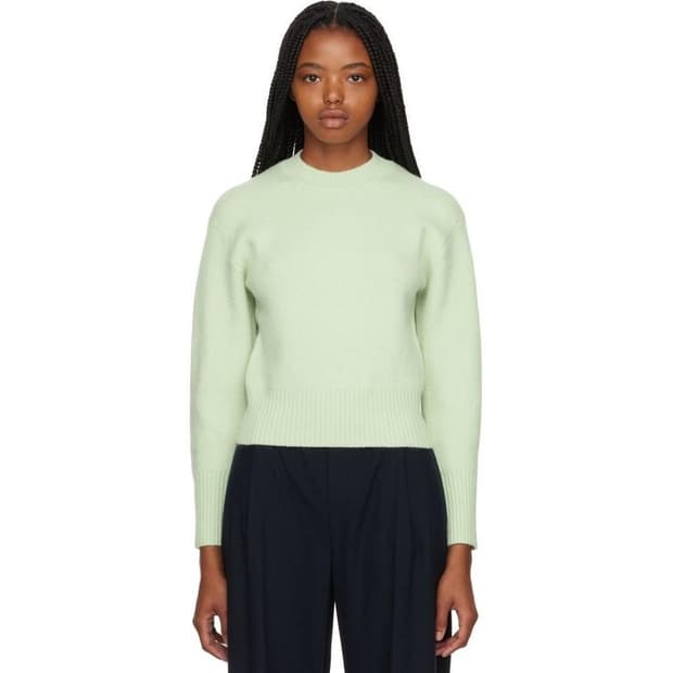 빈스Vince  캐시미어 블렌드 크루넥 니트 XS사이즈