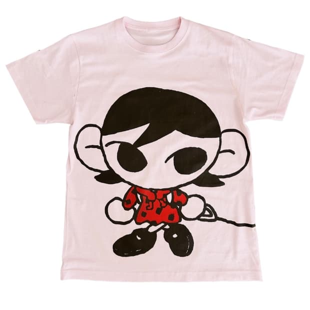 mmiriku doggy T-shirt 핑크 연핑크 반팔