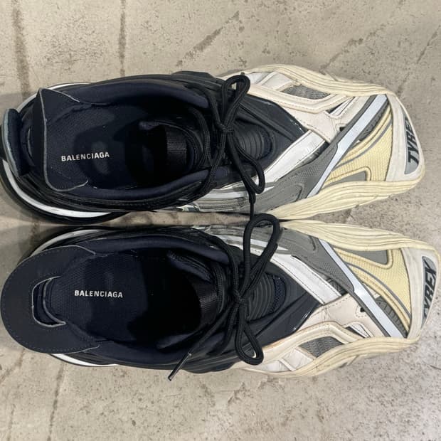 [43]발렌시아가 타이렉스 스니커즈 블랙/화이트