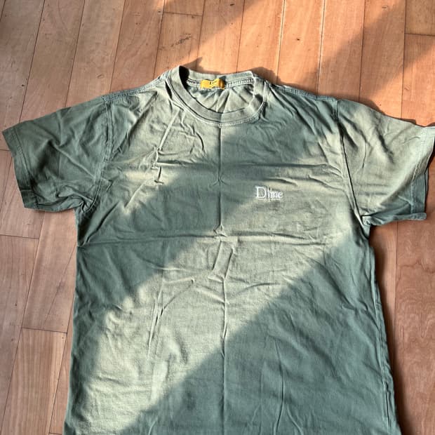 dime 그린 올리브 티셔츠 사이즈 s