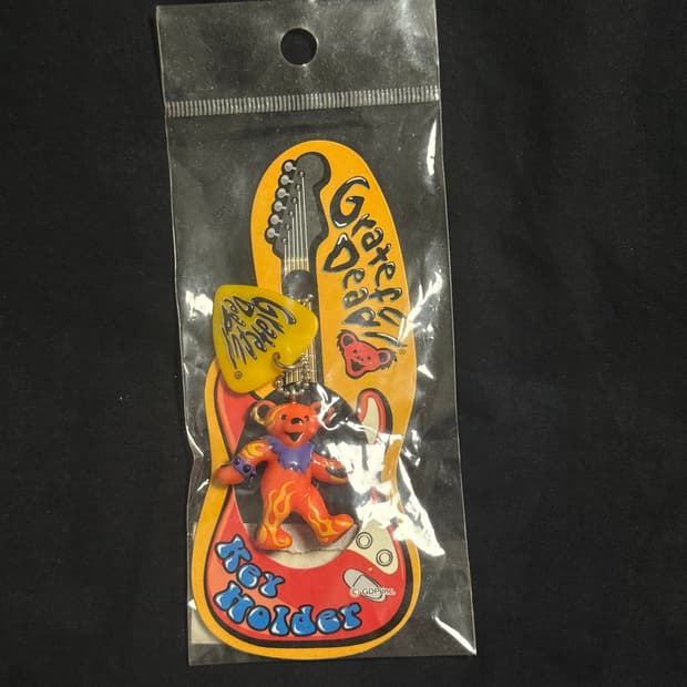 Gratefuldead bear 그레이트풀데드베어 기타피크 키링