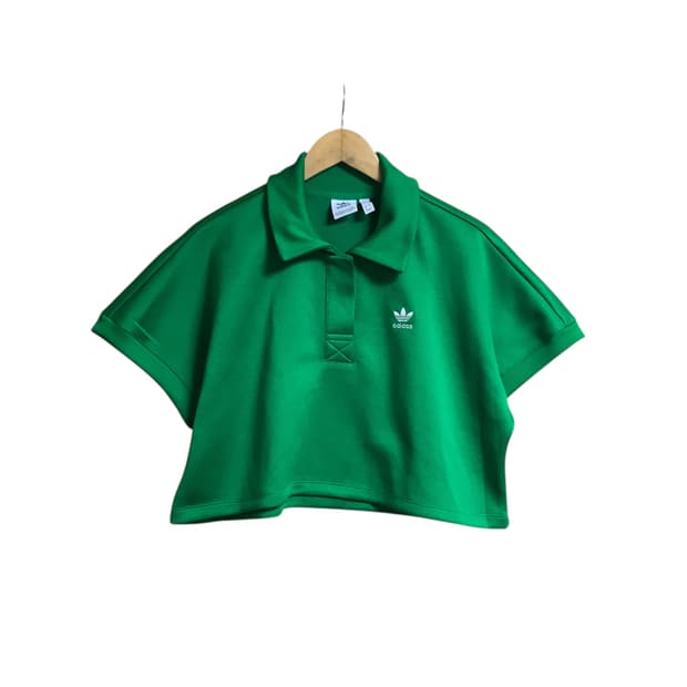 아디다스 그린 크롭
