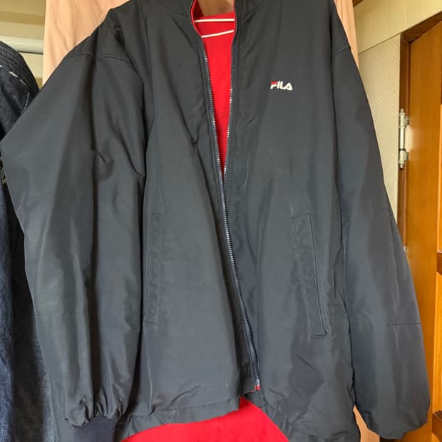 휠라 빈티지 리버시블 자켓