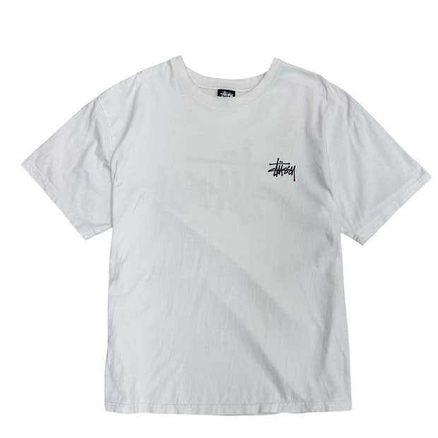 스투시 반팔 화이트 (XL) 