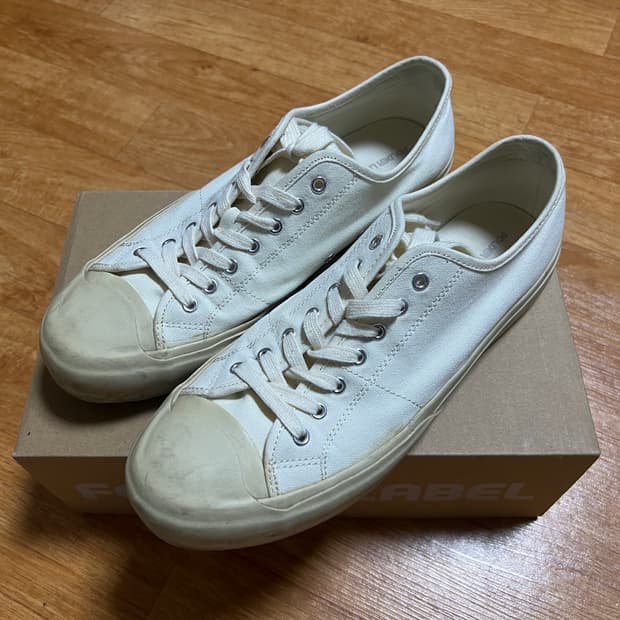 280) 폴더라벨 모스 스니커즈