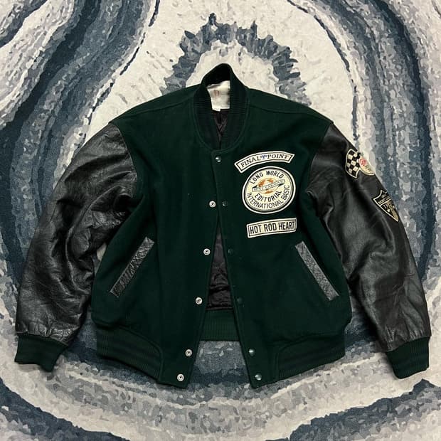 DULY DO WOOL LEATHER VARSITY